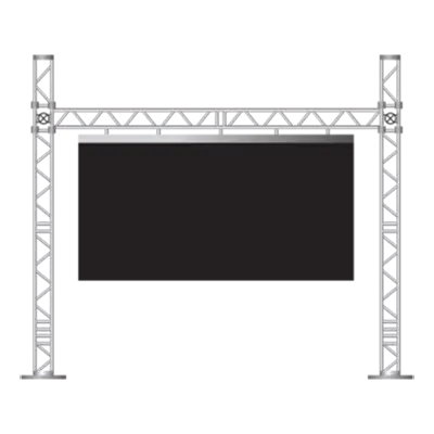 wb truss hanging mount structure